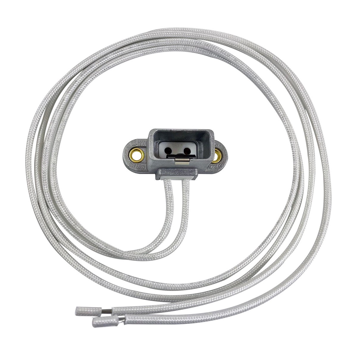 G9.5 Ceramic Steatite Socket Aluminum Housing 16AWG 36in Lead