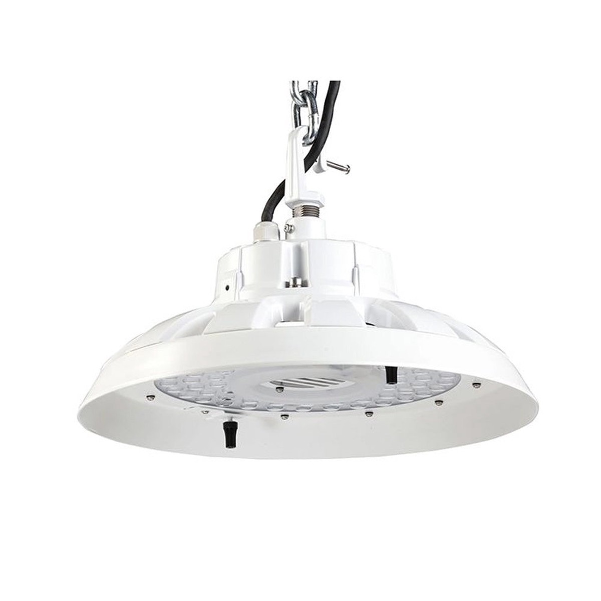 GE 160w UFO High Bay LED Pendant 4000K Cool White 22,000LM 120-277V Lamp