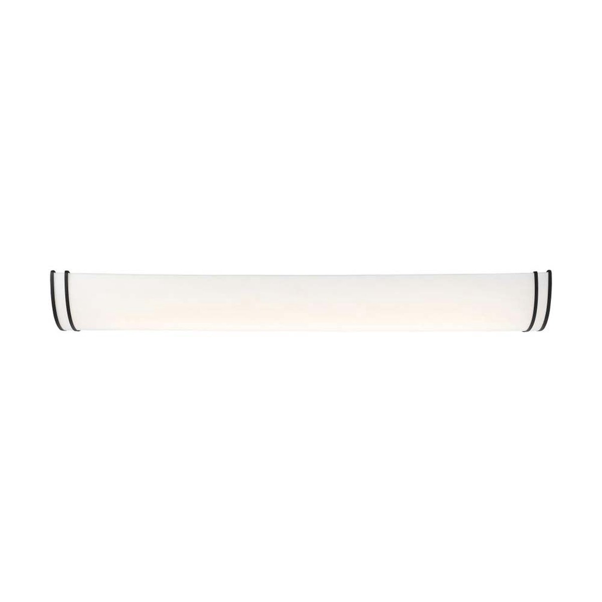 Nuvo Glamour LED 25-in 26w 120v Vanity Fixture Black Finish CCT Selectable