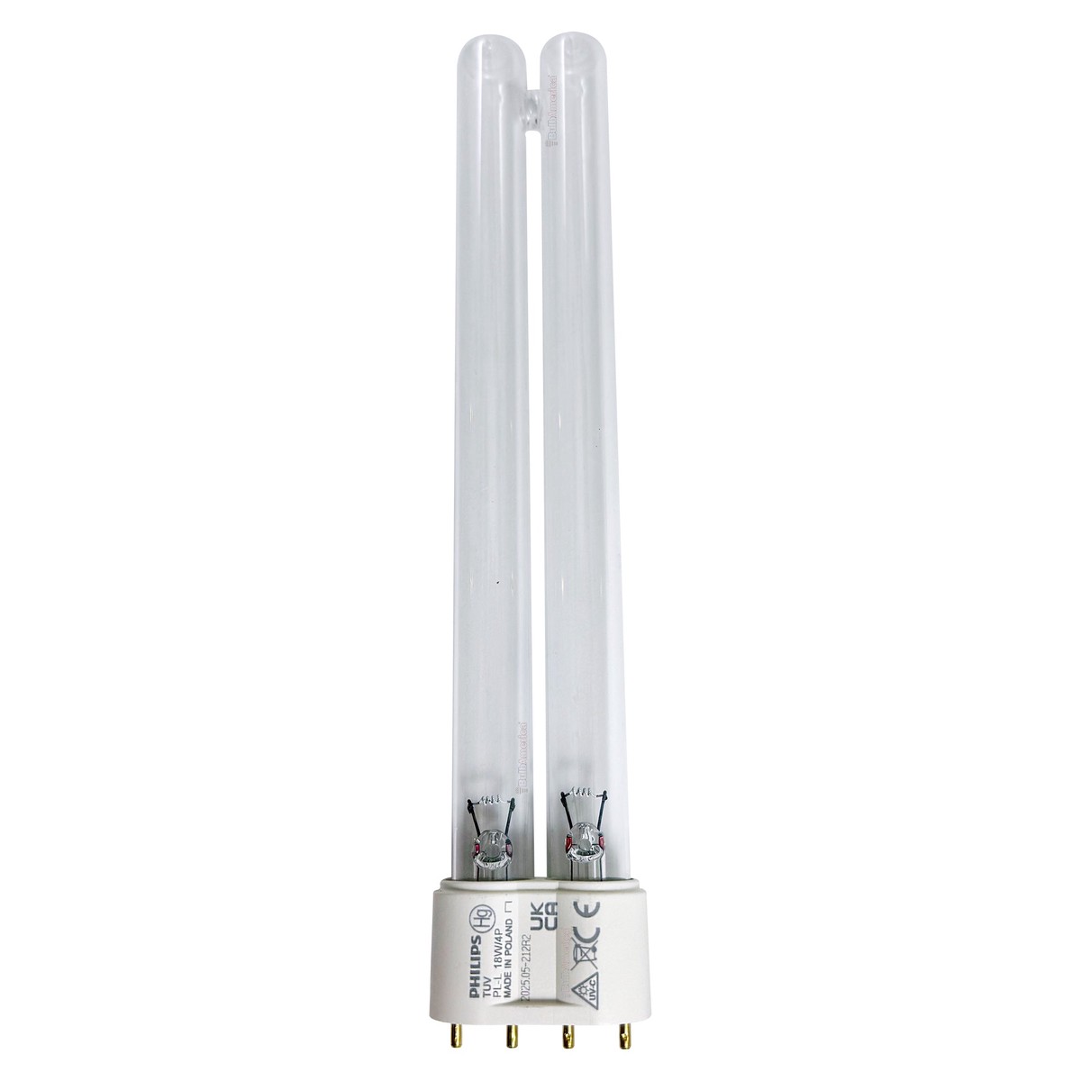 Philips 108258965 18w TUV PL-L 18W/4P UVC 4-Pin 2G11 Base Germicidal lamp