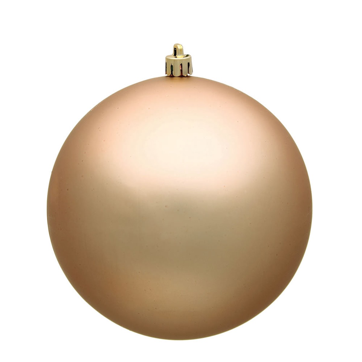 Vickerman 2.4 in. Cafe Latte Matte Ball Christmas Ornament