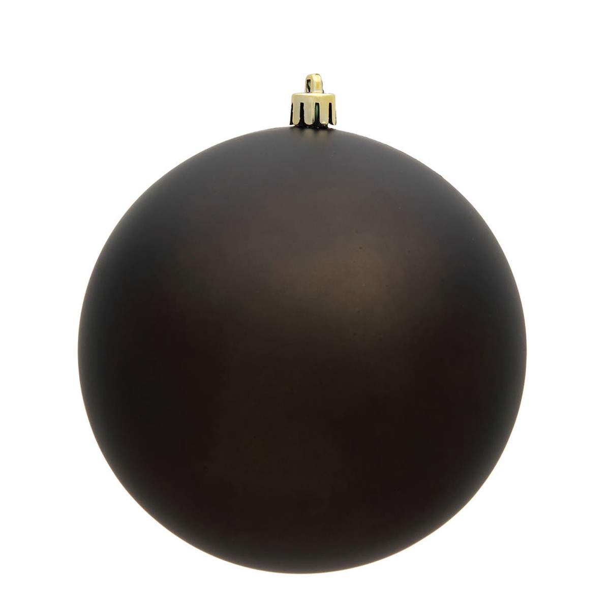 Vickerman 2.4 in. Gunmetal Matte Ball Christmas Ornament