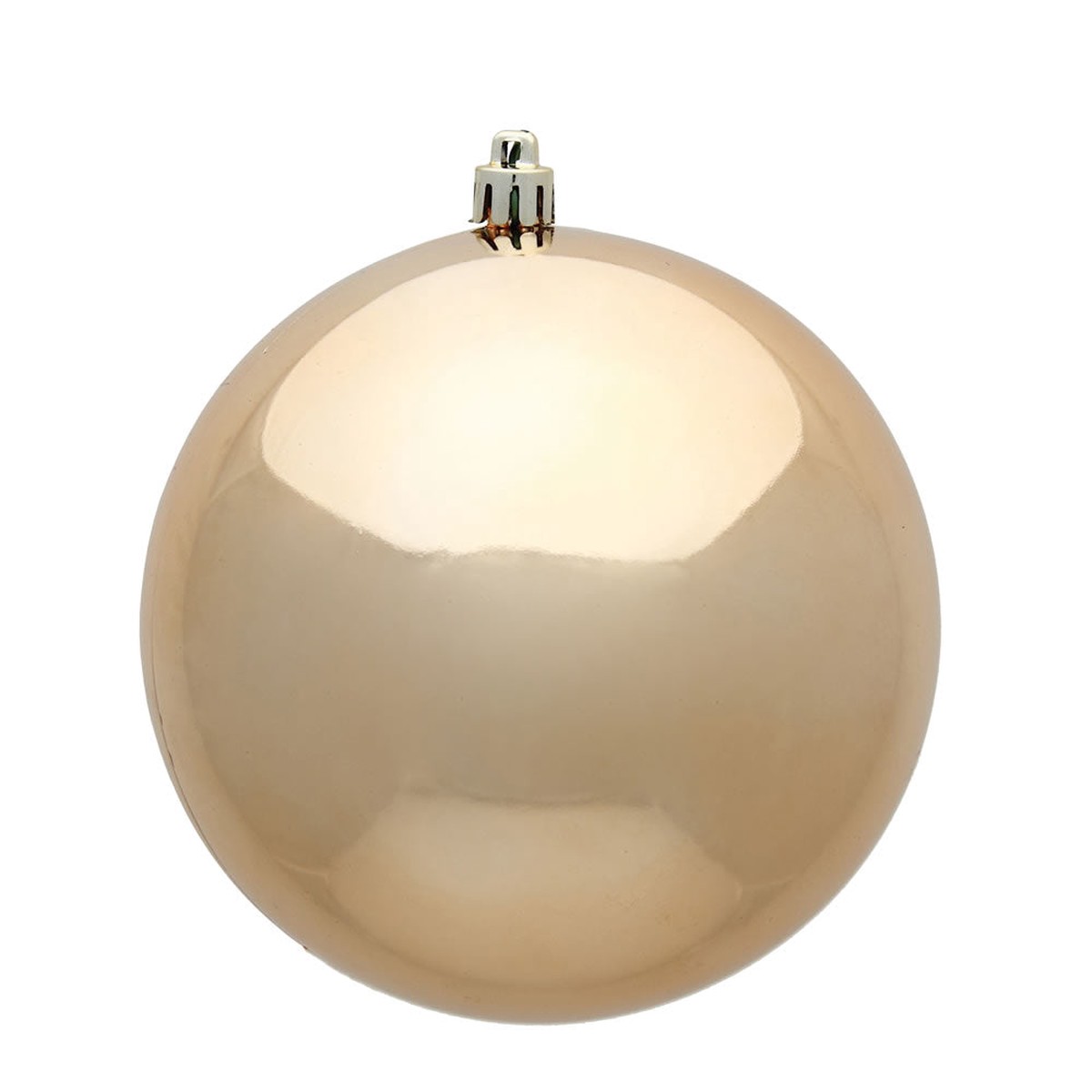 Vickerman 2.4 in. Cafe Latte Shiny Ball Christmas Ornament