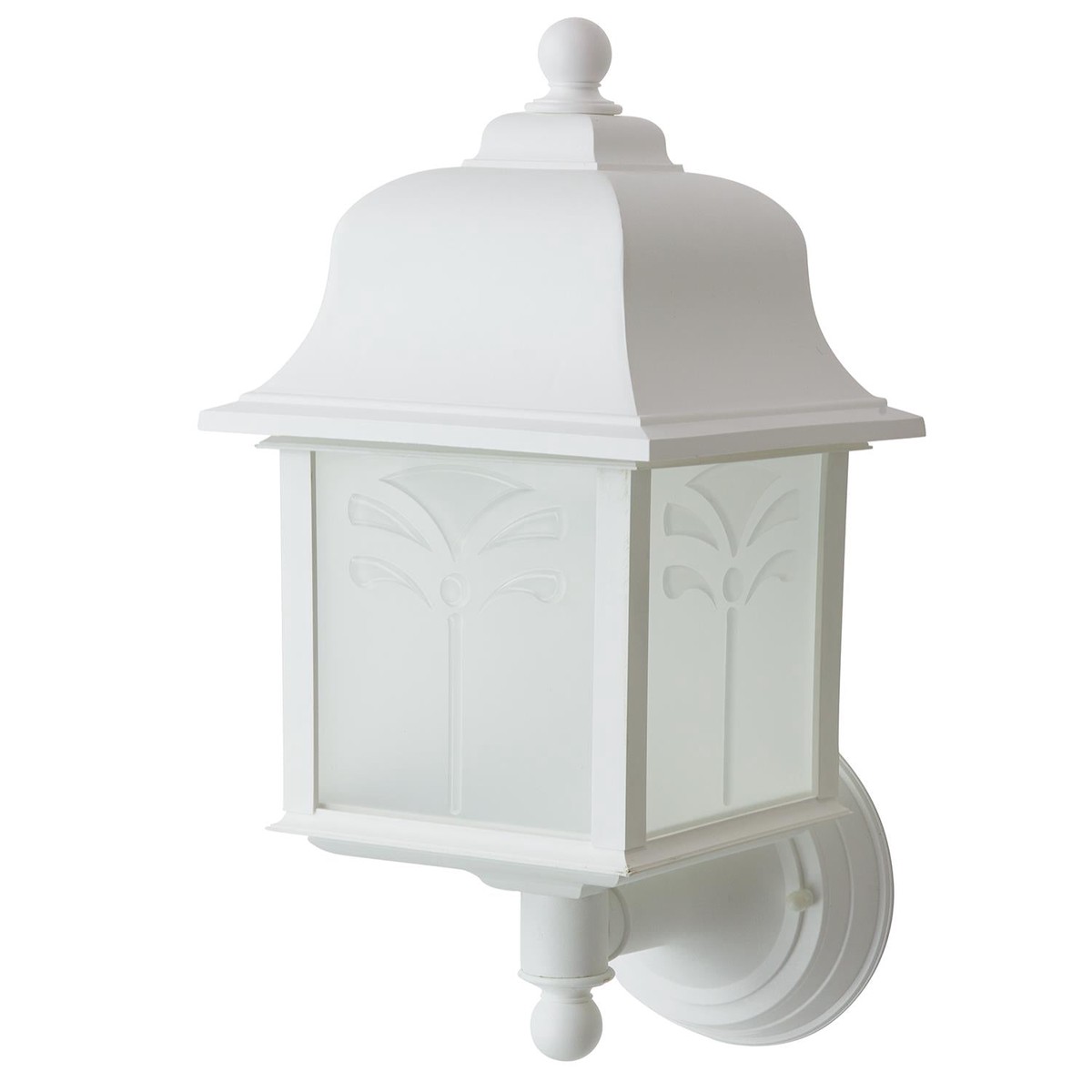 Sunlite 48230-SU GU24 Decorative Energy Saving Orchid Up Fixture in White Finish