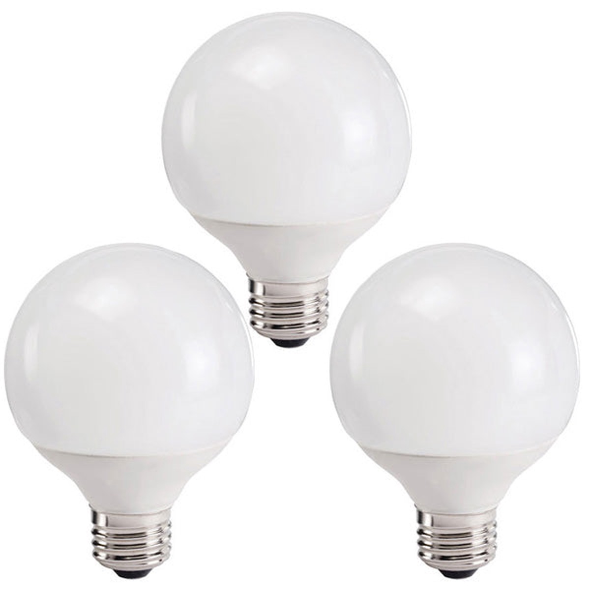 PHILIPS 9W 120V EL-A G25 21633 Compact Fluorescent Light Bulb - 3 Pack