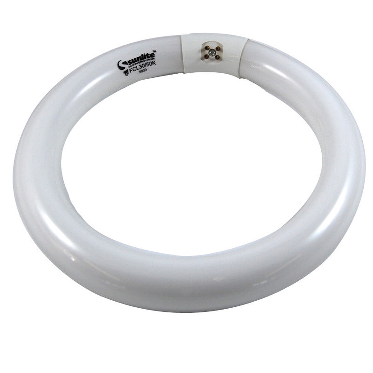 Sunlite FCL30/50k 30w Super White circline 4-pin Fluorescent Bulb