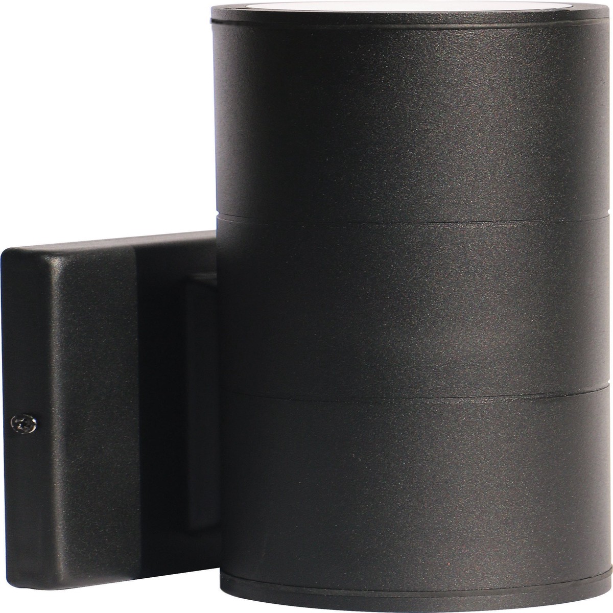 Nuvo 1-Light 10w Outdoor LED Wall Light Large Up or Down Sconce in Black Finish