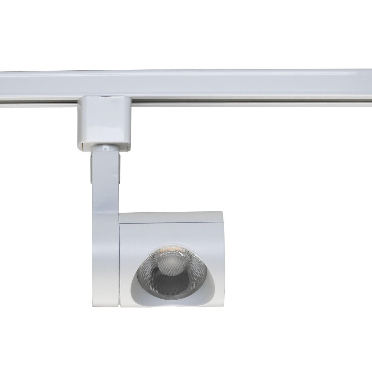 12W 1 Light LED Track Head Pipe White 24 Deg. Beam