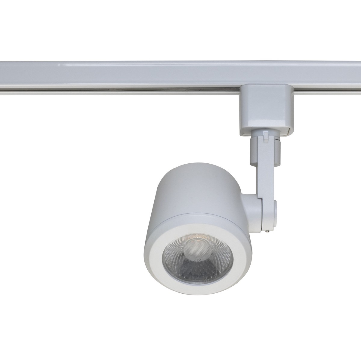 12W 1 Light LED Track Head Taper Back White 24 Deg. Beam