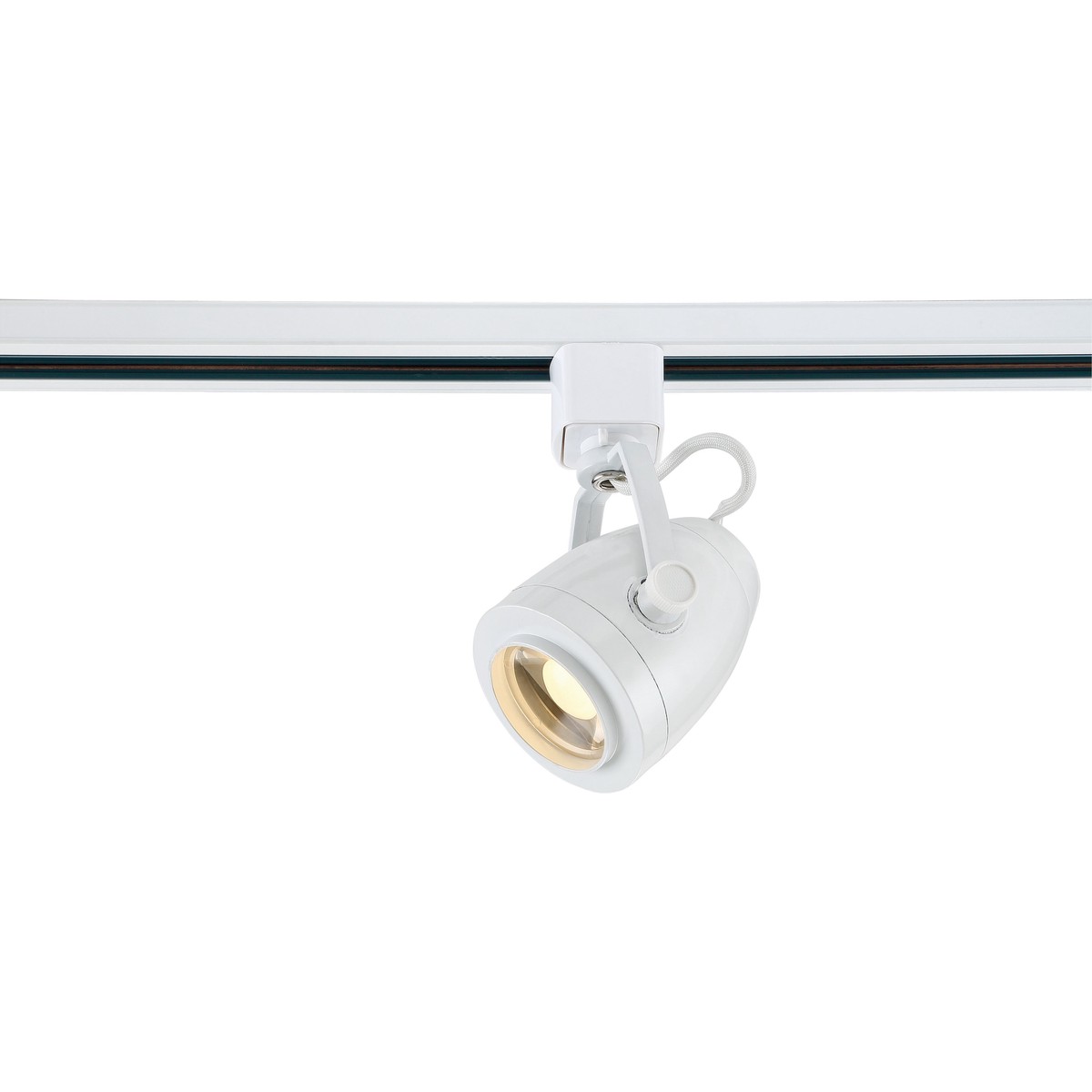 Nuvo TH411 White 1 Light - 12W LED Track Head 24 Degree Beam Angle - Pinch Back