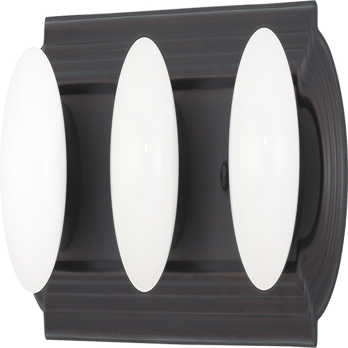 3-Light Wall Mounted Vanity & Wall Light Fixture in Mahogany Bronze Finish