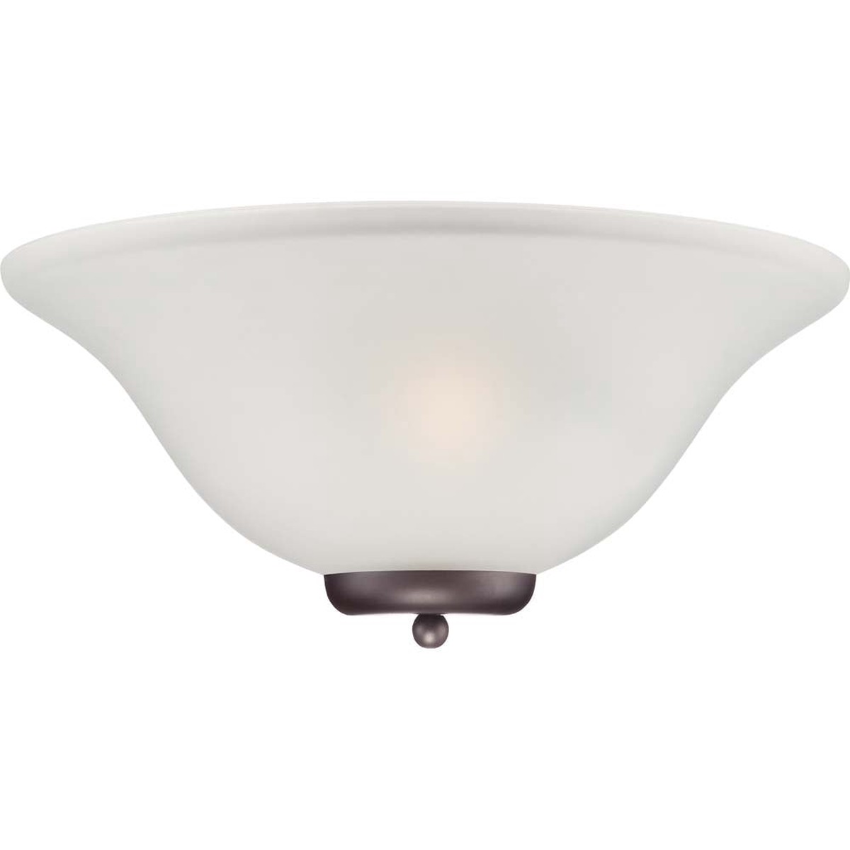 Ballerina - 1 Light Wall Sconce - Mahogany Bronze w/ Frosted Glass