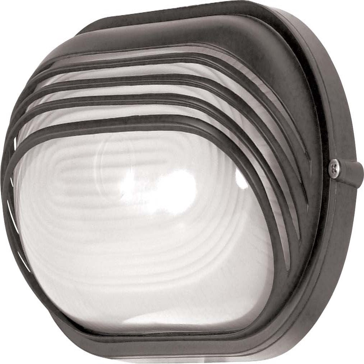 Nuvo 1 Light - 10 inch - Oval Hood Bulk Head - Die Cast Bulk Head