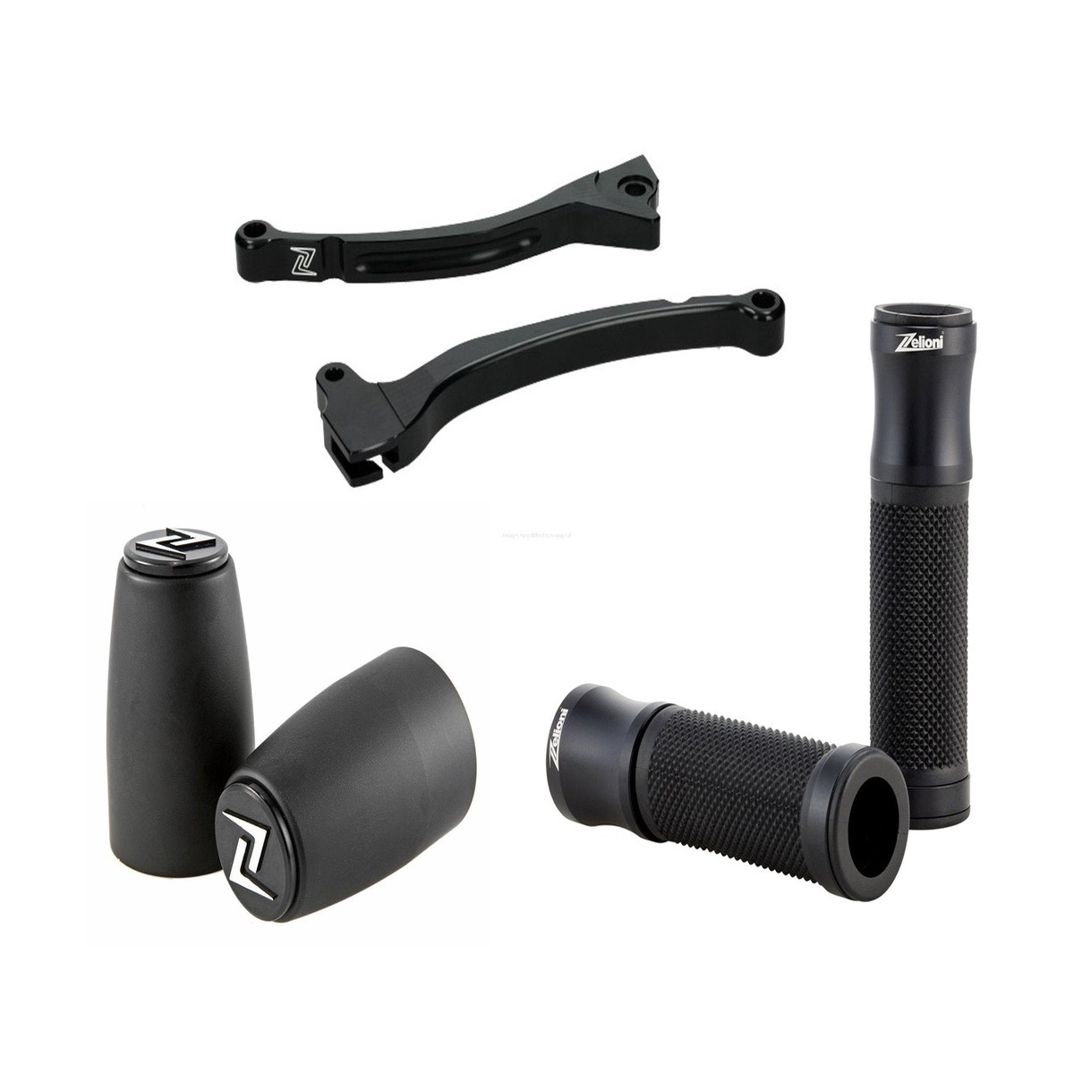 Zelioni XL Accessories Pack Matt Black V2 | Vespa GTS Models 125/300cc
