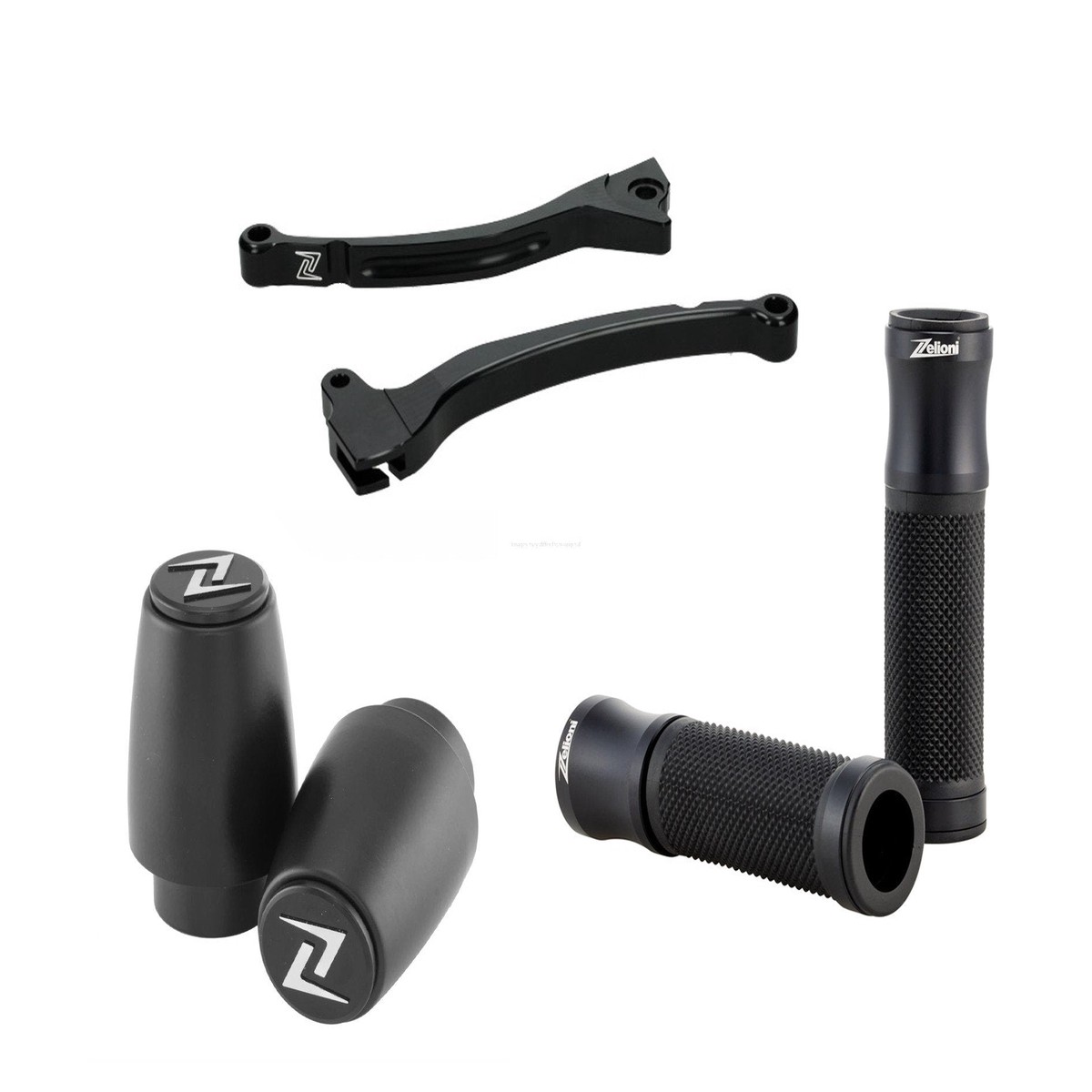 Zelioni XL Accessories Pack Matt Black V3 | Vespa GTS Models 125/300cc