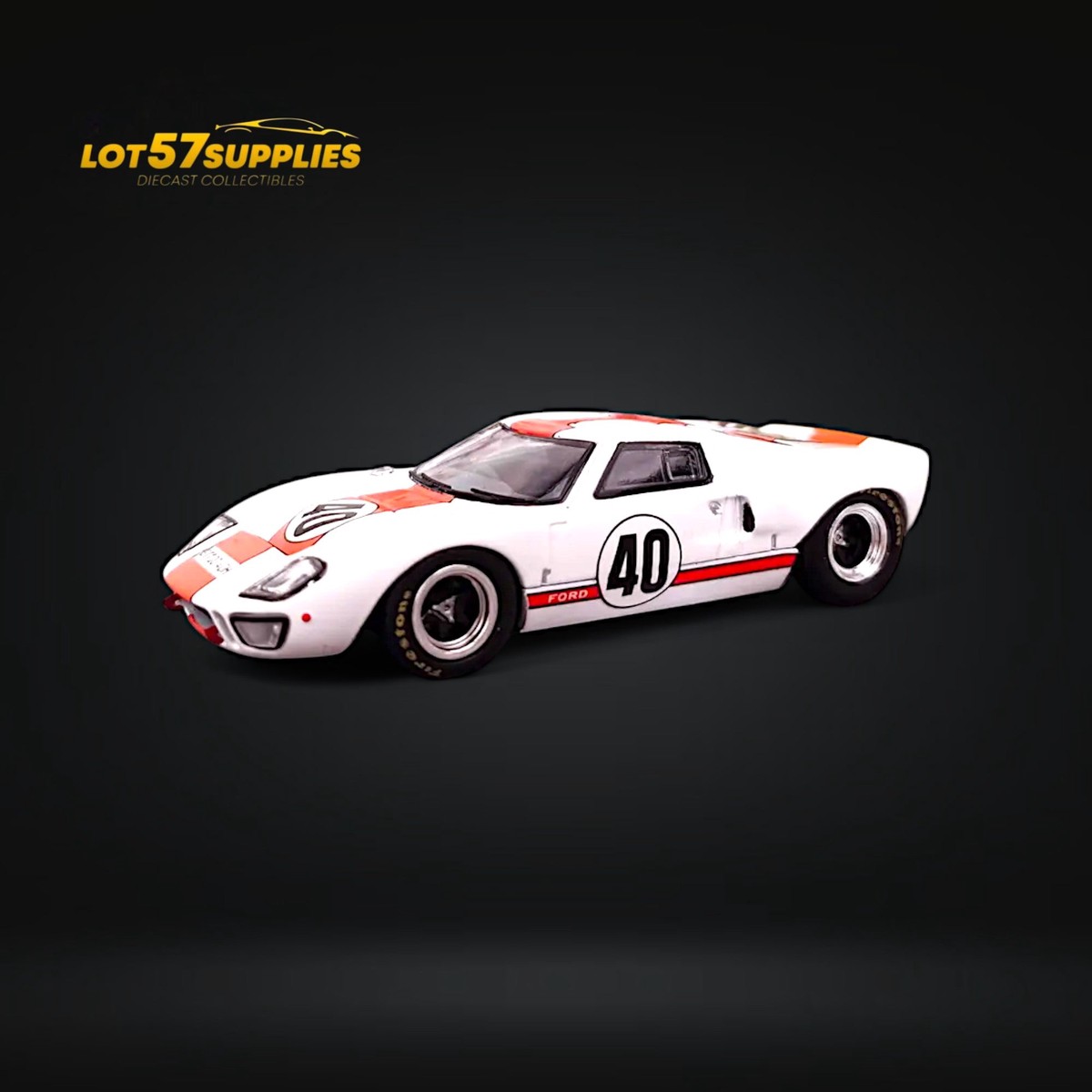 Zoom Ford GT40 MK1 Gulf Livery 1:64