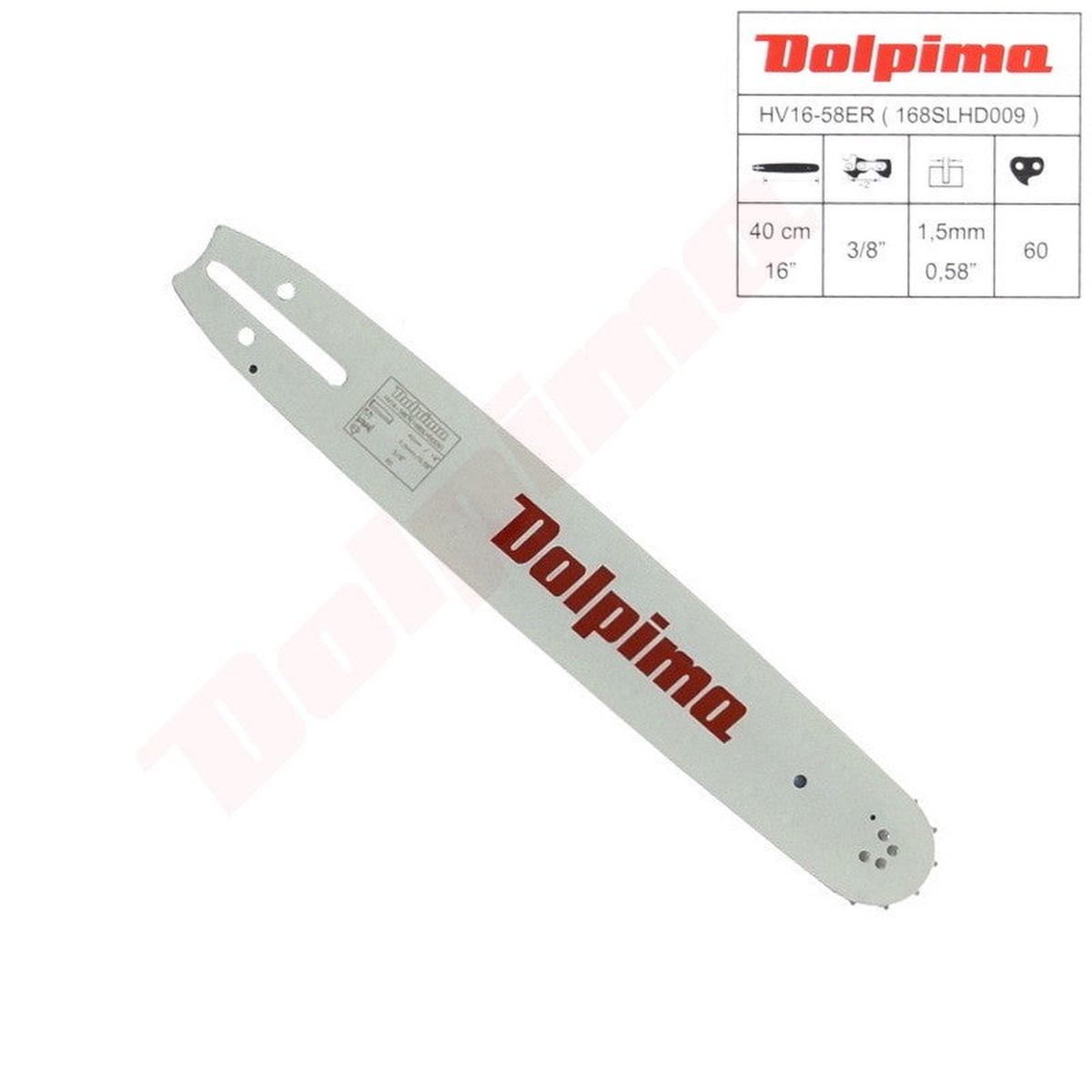 Zaagblad passend op 3/8'' 1,5mm 40cm/16'' ( 168SLHD009 )